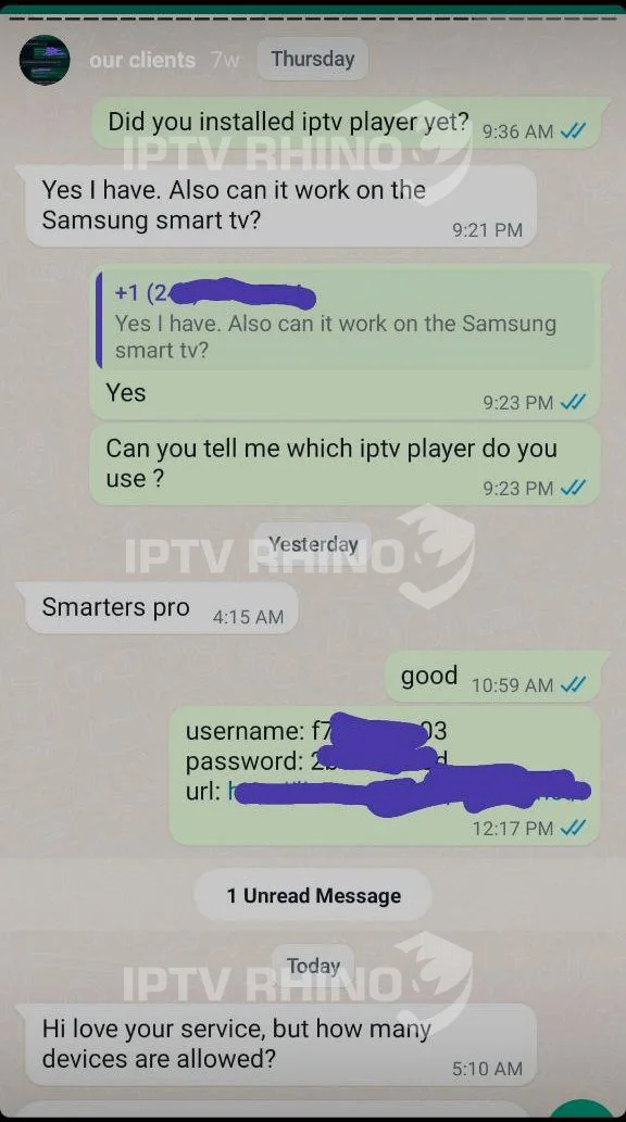 IPTV Rhino Customer Testimonials - Trusted IPTV Provider